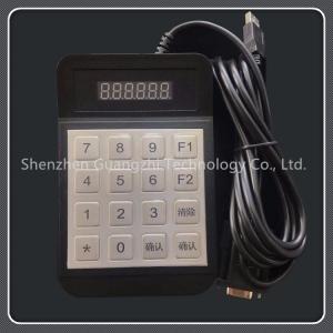 Buy cheap Black Usb Numeric Keypad With Display Plastic Shell 16 Buttons Type product
