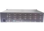 Black 1080P HDMI 1U LCD Video Wall Controller 1 Input 12 Output