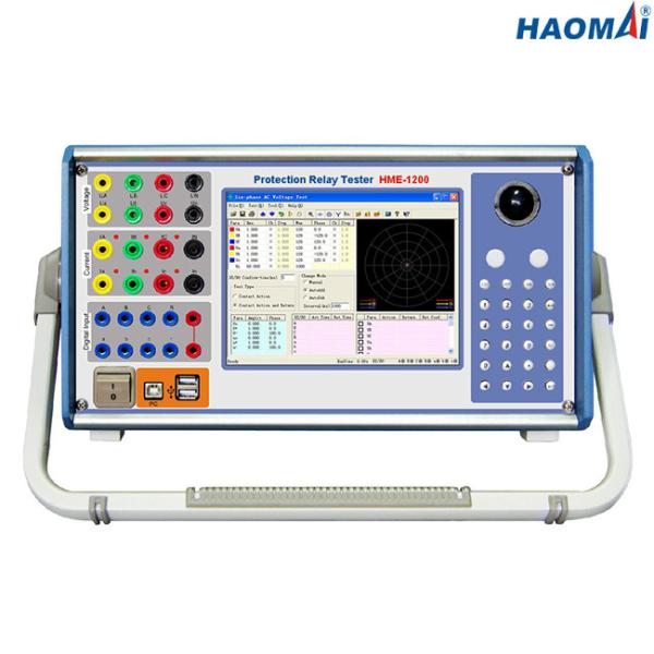 20.3kg 6x30A Secondary Injection Test Kit , Multifunctional Protective Relay