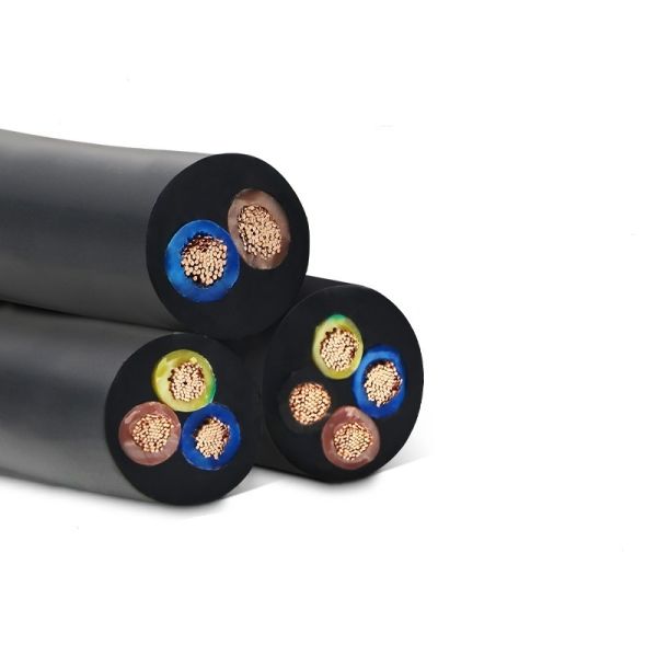 Waterproof Submersible Cable Halogen-Free Options Available Flexible & Kink-Resistant for Agricultural Irrigation Systems