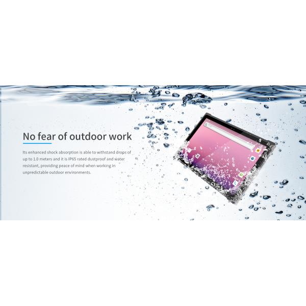 Rugged Tablet 10-Inch Industrial PC with USB Type C Charging Interface and Android 11