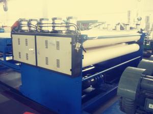 China 120mm Screw Hollow Profile Sheet Extrusion Line For Advertising Boards on sale