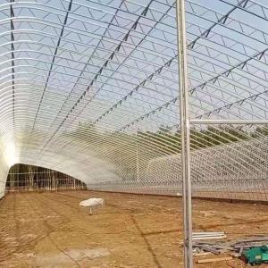 China Customized Temperature Control Polytunnel Greenhouses With Solar Energy Cooling System on sale