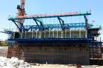 Light Weight Safety Bridge Formwork Systems Stable Structure Moved Easily