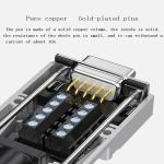 Metal Case DB9 D Sub 9 Pin RS232 Serial Port Connectors to Terminal Blocks