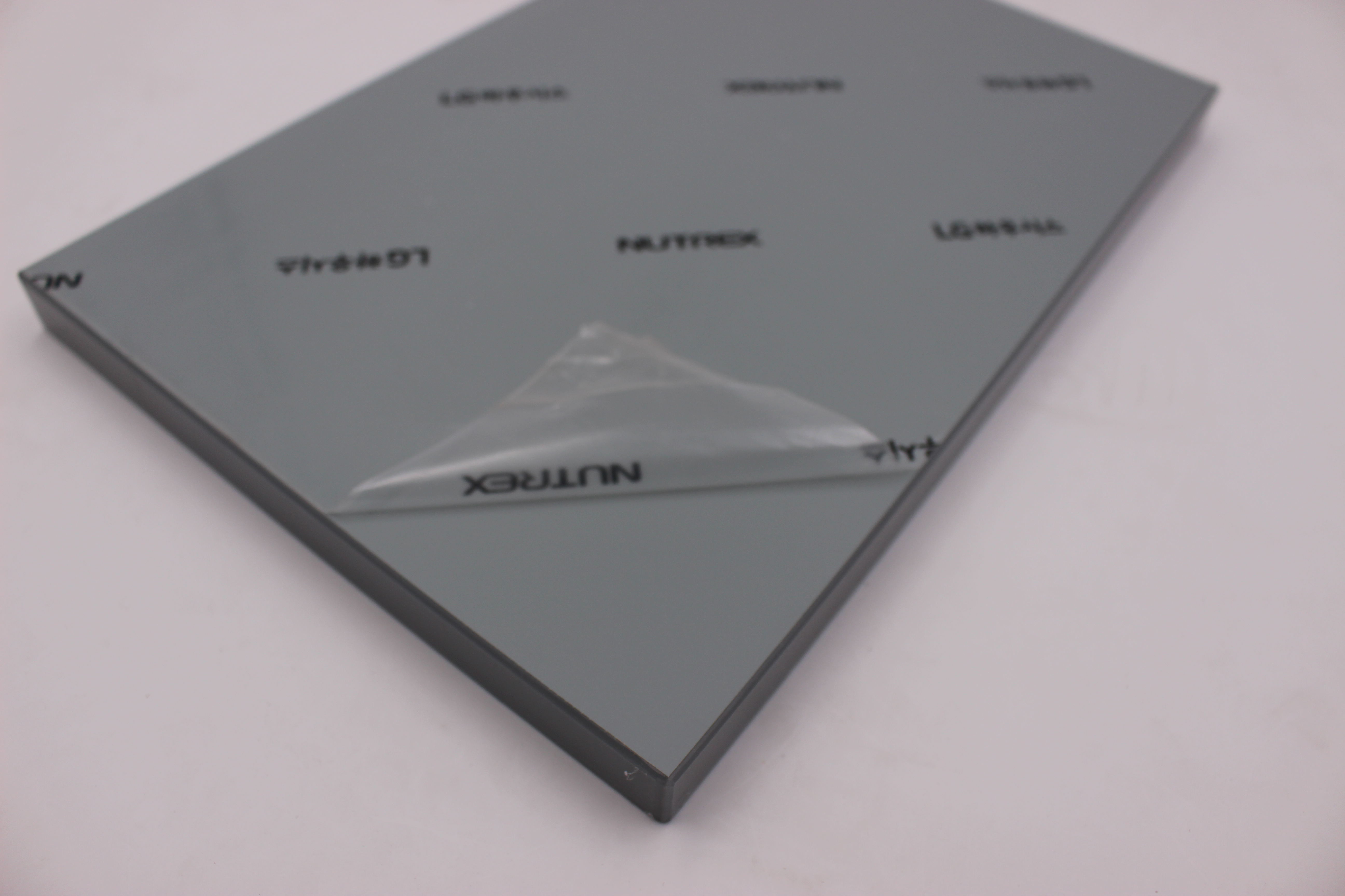 Shanghai factory made high glossy PET MDF board in good quality