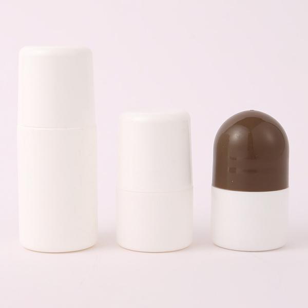 Quality Essential Oil Perfume Refillable Roll On Deodorant Bottles PP for sale