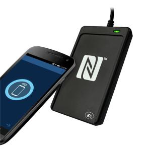 Buy cheap 81g Weight RFID NFC Reader , PC Linked ACR1252U USB NFC Reader III product