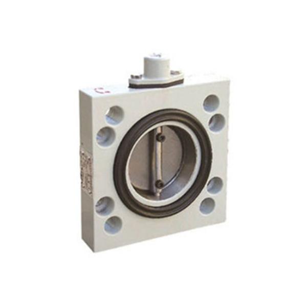 Manual DN80 Butterfly Valve Vacuum 105℃ High Performance 180mm