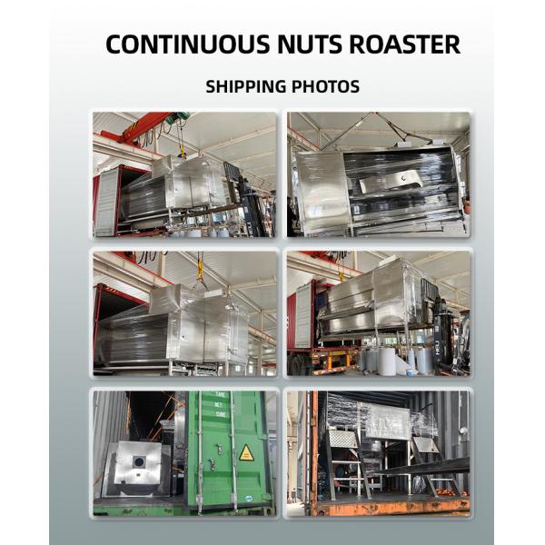 Fully Automatic Peanut Roasting Machine with Air Cooling Technology and Adjustable Temperature for Food Grade Nut Processing