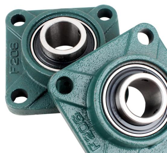 Quality Square Flange Pillow Block Bearing UCFX05 UCFX07 UCFX09 4 Bolt UCF X00 Series for sale