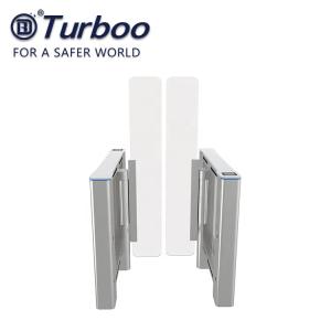 Buy cheap Access Control Swing Turnstile Barrier Speed Gate High Security With Servo Motor product