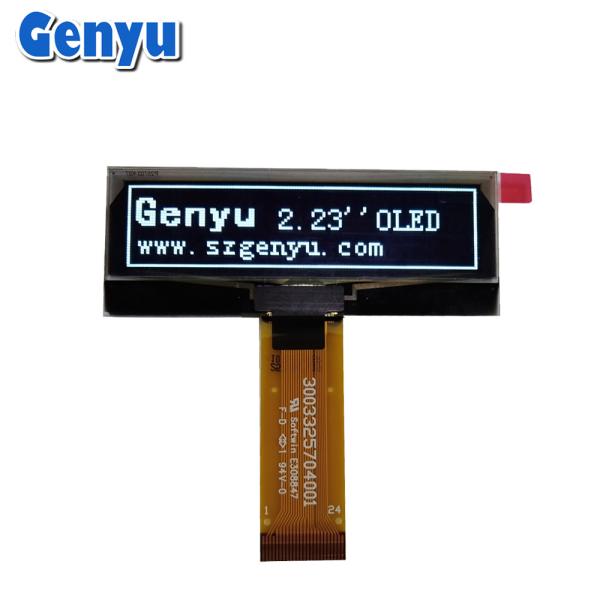 Quality 2.23 Inch OLED Display Module 128x32 OLED Screen SSD1305 24pin FPC Connector for sale
