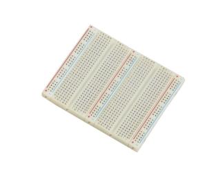 Buy cheap Bigger Soldering Breadboard 3 Distribution Strips With Lines Color Printed product
