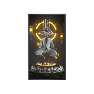 Buy cheap Art Screen NFT LCD Display 18.5&quot; 4K Digital Picture Display Frame Wood WIFI APP Android product