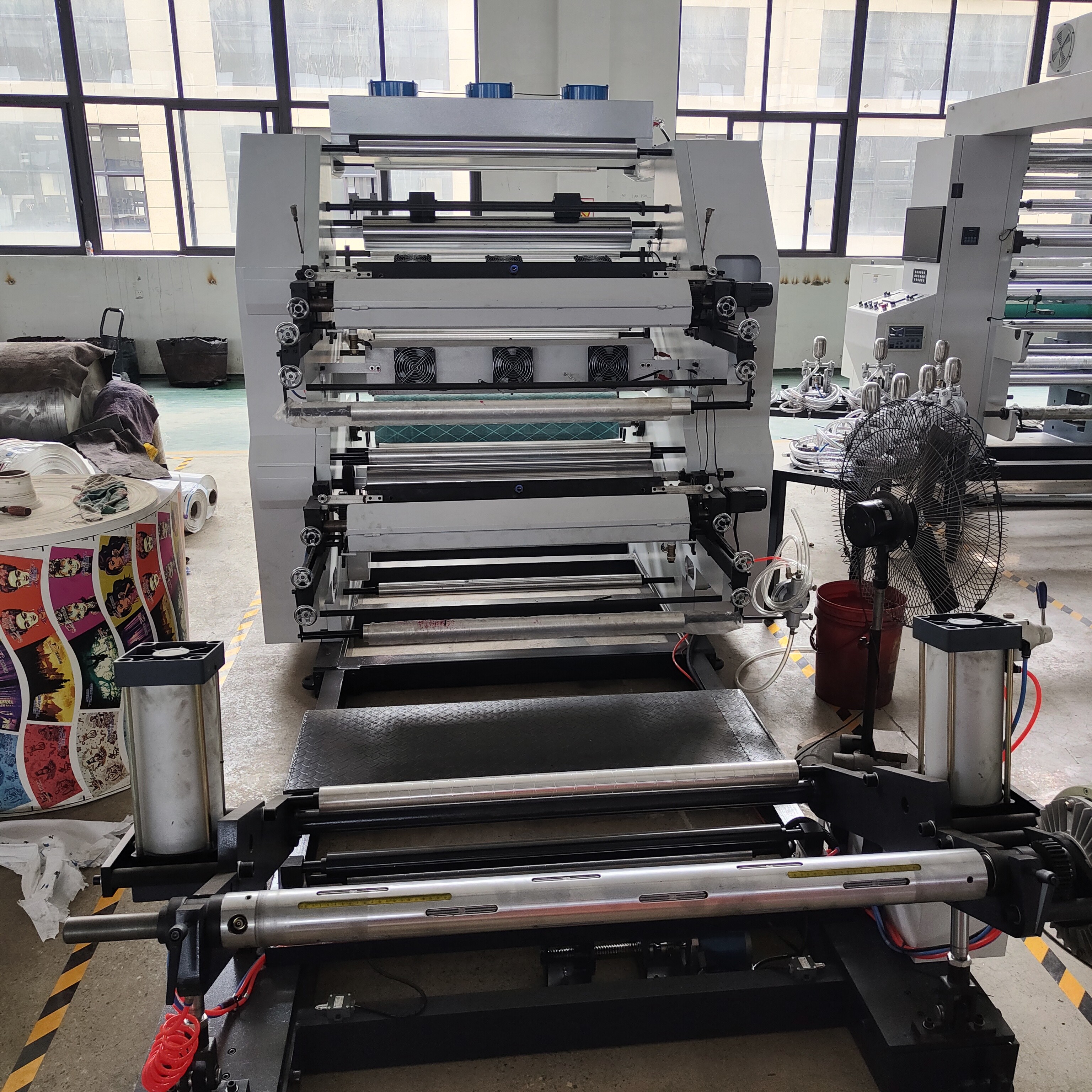 HJ-21000 Flexographic Printing Machine Of 950mm And Max. Speed 70m/Min 2.38mm Plate