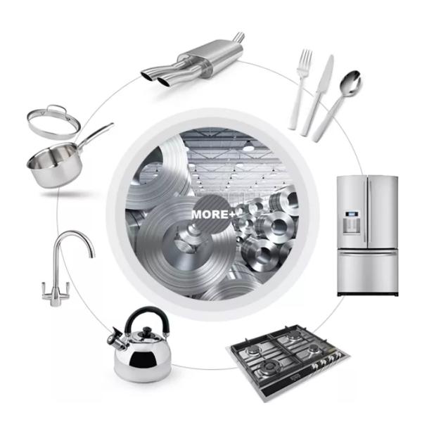 310S 316Ti 316L SS Round Pipe EN 10217-7 1/2" 3/4" 5" 6" Cold Drawing Satin Brushed