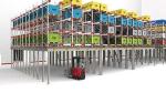 Certificated Cold Storage Electric Automatic Pallet Radio Shuttle Racking Racks