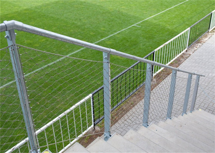 Soft Customization Webnet Stainless Steel Mesh Build Guardrail For Protect Network