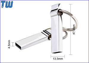 China Solid Metal Keyring Usb Drive 64GB for Business Free Logo Printing Company Promotion Gift on sale