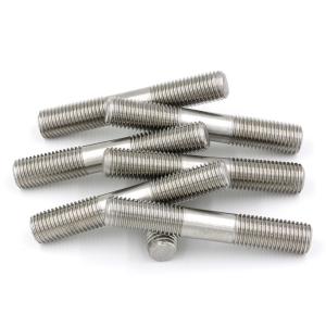 Buy cheap Headless Stud Double End Threaded Rod Customized Material Machine Screw product