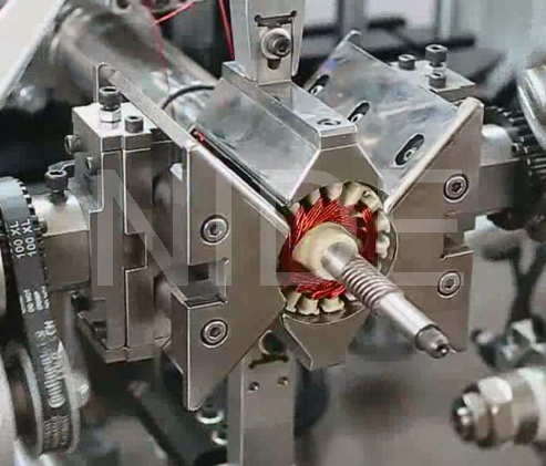 hook commutator armature winding machine for mixer etc