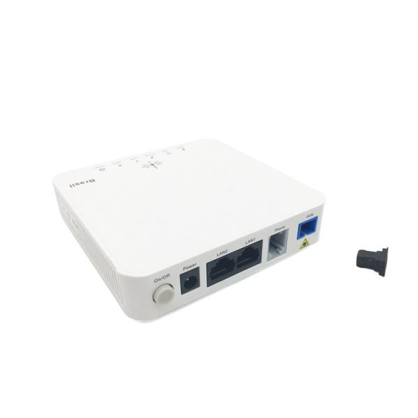 Quality FP-1000-02-B/P GPON ONU ONT Router FTTH 1GE 1FE 1TEL Optical Network Terminal for sale