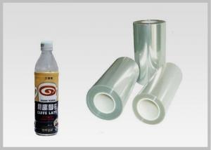 China Printing Grade PET Heat Shrink Film High - Impact Strength For Bottle Packaging on sale