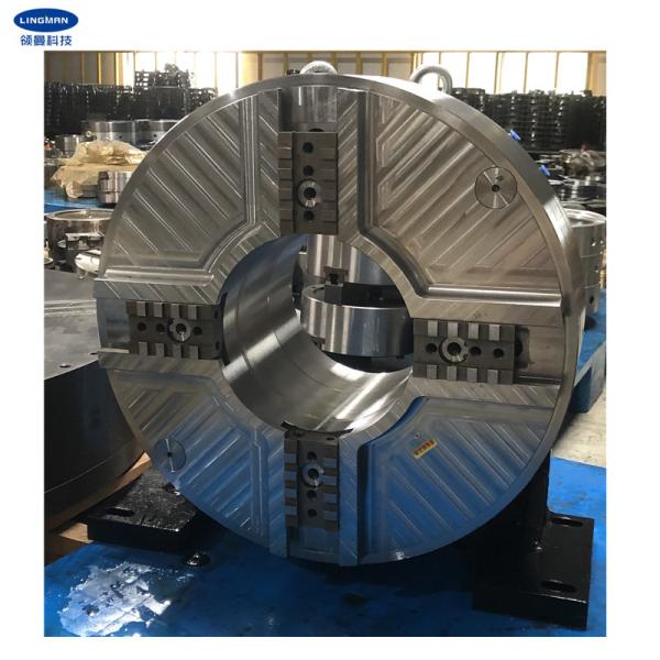 Quality Through Hole 4 Jaw Lathe Chuck For Fiber Laser Metal Cutting Machine for sale