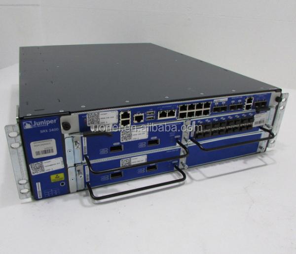 Quality Juniper SRX3400BASE-DC,SRX 3400 Chassis, Midplane, Fan, RE, SFB-12GE, DC PEM - no SPC - no NPC for sale