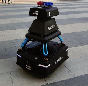 Buy cheap ROS SLAM Navigation Security Patrol Robot Police Officer 360 Degree product