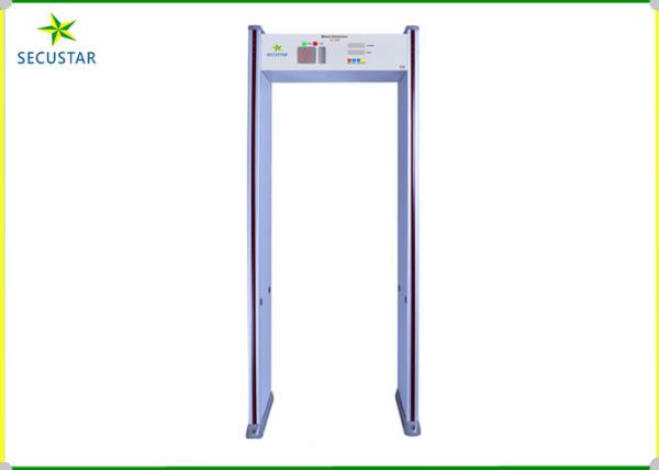 Quality 18 Zone Metal Walk Through Gate , Security Gate Scanner For Public Security Checking for sale