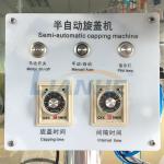 Semi Automatic Bottle Capping Machine 220V/110V With 4 Rollers