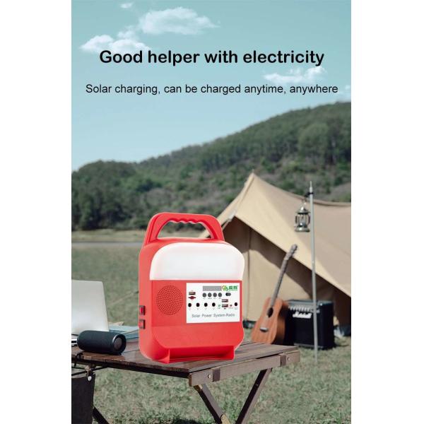 Indoor Home Solar Power System Lights Bulb Emergency Lamp