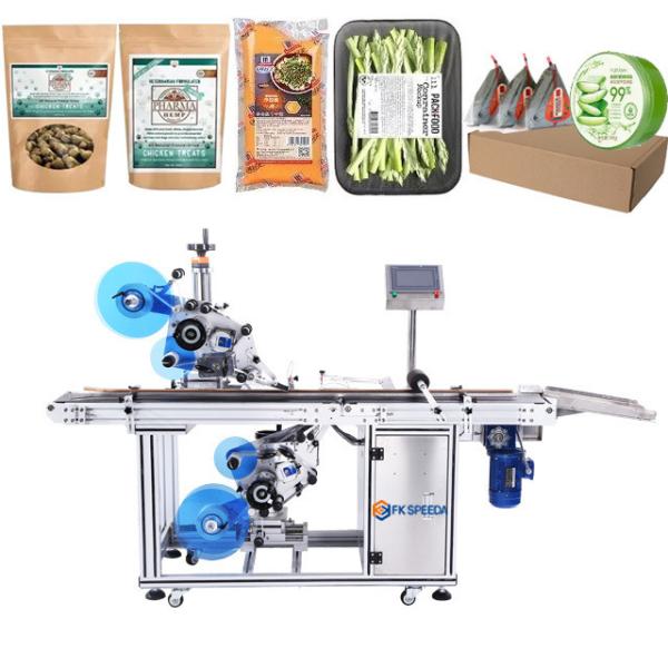 Quality Experience the with Fineco's Auto Foil Bag Top Bottom Two Sides Labeling Machine 40 400 mm for sale