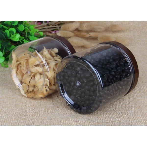 Empty Plastic Bottles Clear Plastic Jars 100g - 2000g Non - Toxic