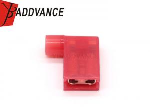 Buy cheap FLDNY1.25-250 Female Quick Disconnects Insulated Crimp Disconnectors Red Flag Terminal product