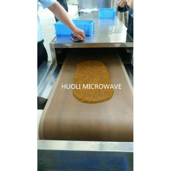 Tunnel type Microwave Drying Equipment Microwave Dryer For Grains And Beans