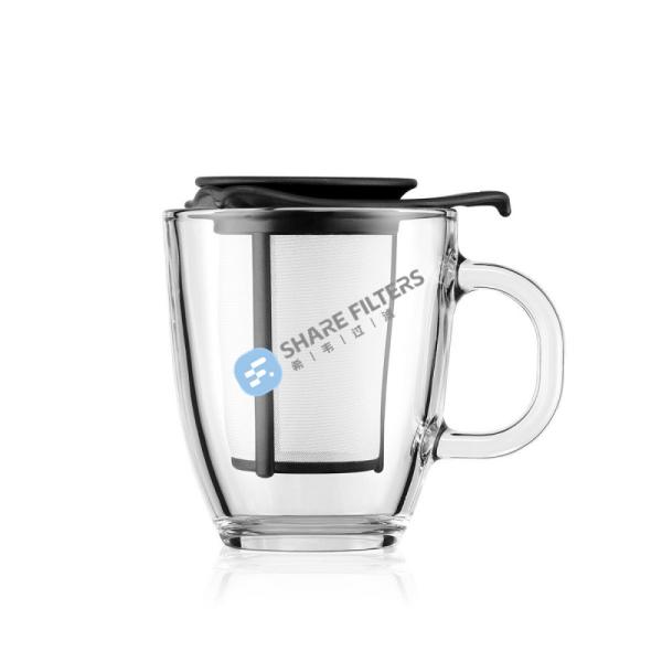 100% Nylon Material Tea Filters Plain Weave Food Grade Customized Size