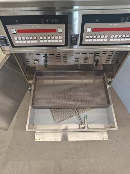 Quality Deep Fryer Machine 2 Pot Gas Chips Oil Open Fryer for sale