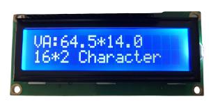Buy cheap 16 Characters X 2 Lines Character LCD Display Module STN Blue Negative With White Backlight product
