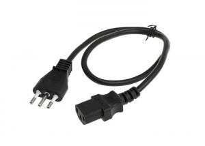 Buy cheap Italy 3 Prong Power Cord 13a , Ydl-10 / St3 Three Prong Laptop Power Cord product