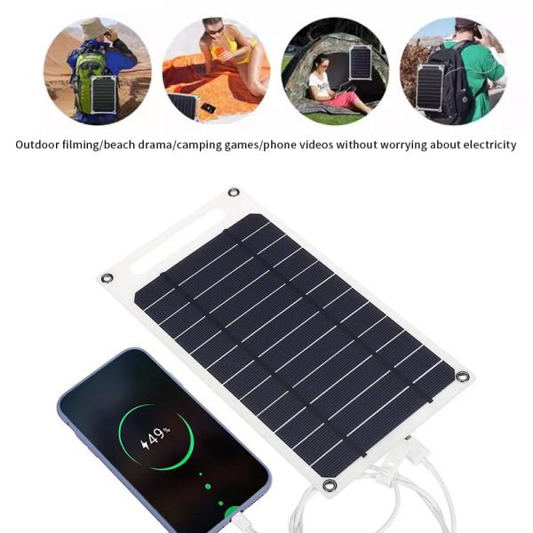 10w 20w 30w Portable Mini Solar Panels Etfe Flexible Micro Usb Solar Panel