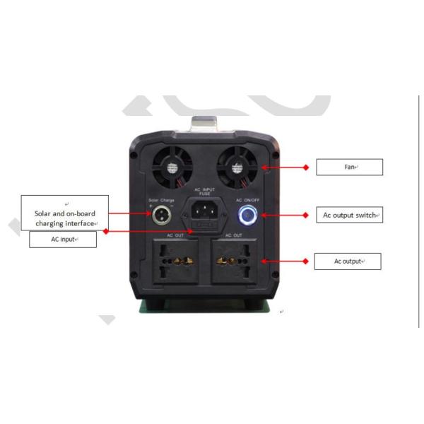 OEM ODM LiFePO4 lithium battery 700W-UPS outdoor camping power bank fast charging power station lithium battery packs