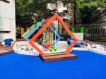 Custom Thickness EPDM Rubber Running Track With Excellent Flexibility Slip