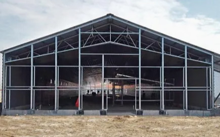 Environmental Friendly Prefabricated Light Structural Steel Structure Construction for Sale