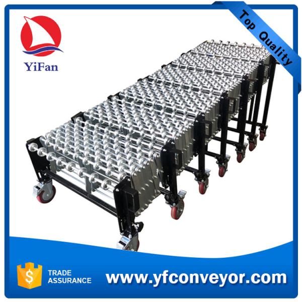 Quality Economic Flexible Expandable Gravity ABS Skate Wheel Conveyor for sale