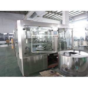 Buy cheap Perfectly Tin can Rotary juice bottling filling machine product