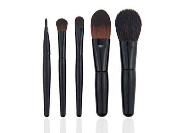 Quality Puleather Bag Including Travel Makeup Brush Set With Black Handle for sale