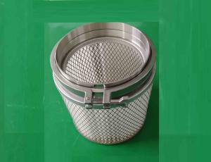 China 0.5 Clamp Quick Connect Cellulose Dust Filter Cartridge on sale